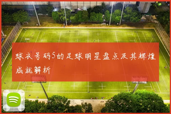 球衣号码5的足球明星盘点及其辉煌成就解析